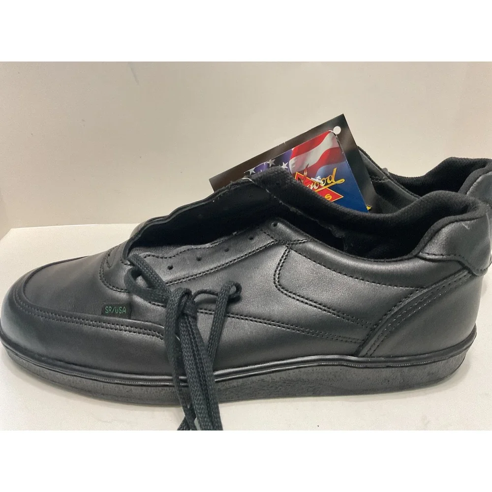 Thorogood Classics Mens Postal Certified Oxford Black Leather Shoes 834-6333 10W